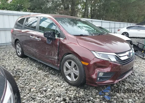 2018 Honda Odyssey Ex from USA, damaged, VIN 5FNRL6H55JB104231